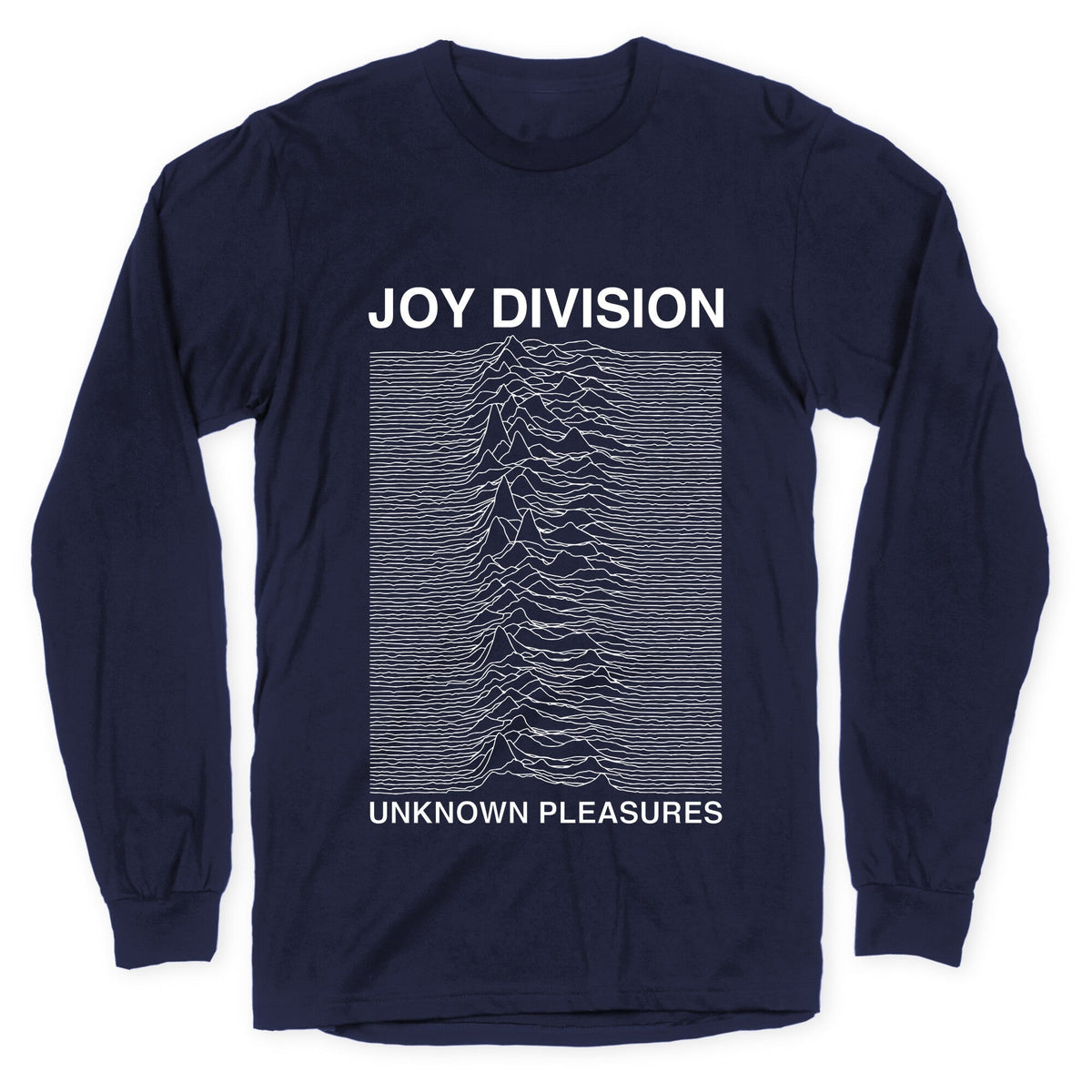 Joy Division Unknown Pleasures Longsleeve Tee Unisex