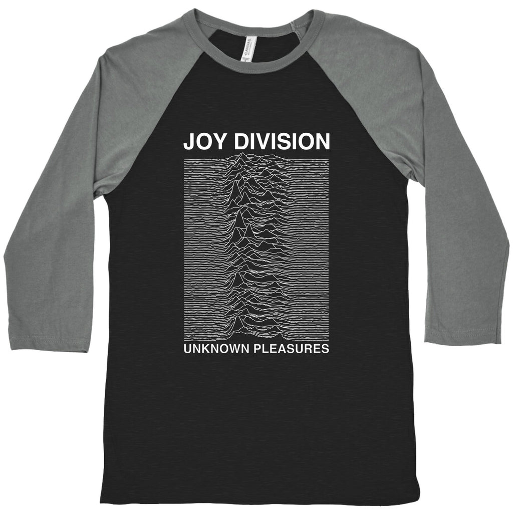 Joy Division Unknown Pleasures Baseball Tee Unisex