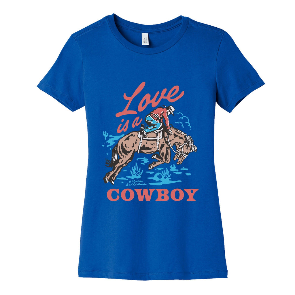 Kelsea Ballerini Love Is A Cowboy Womens Cotton Tee Unisex