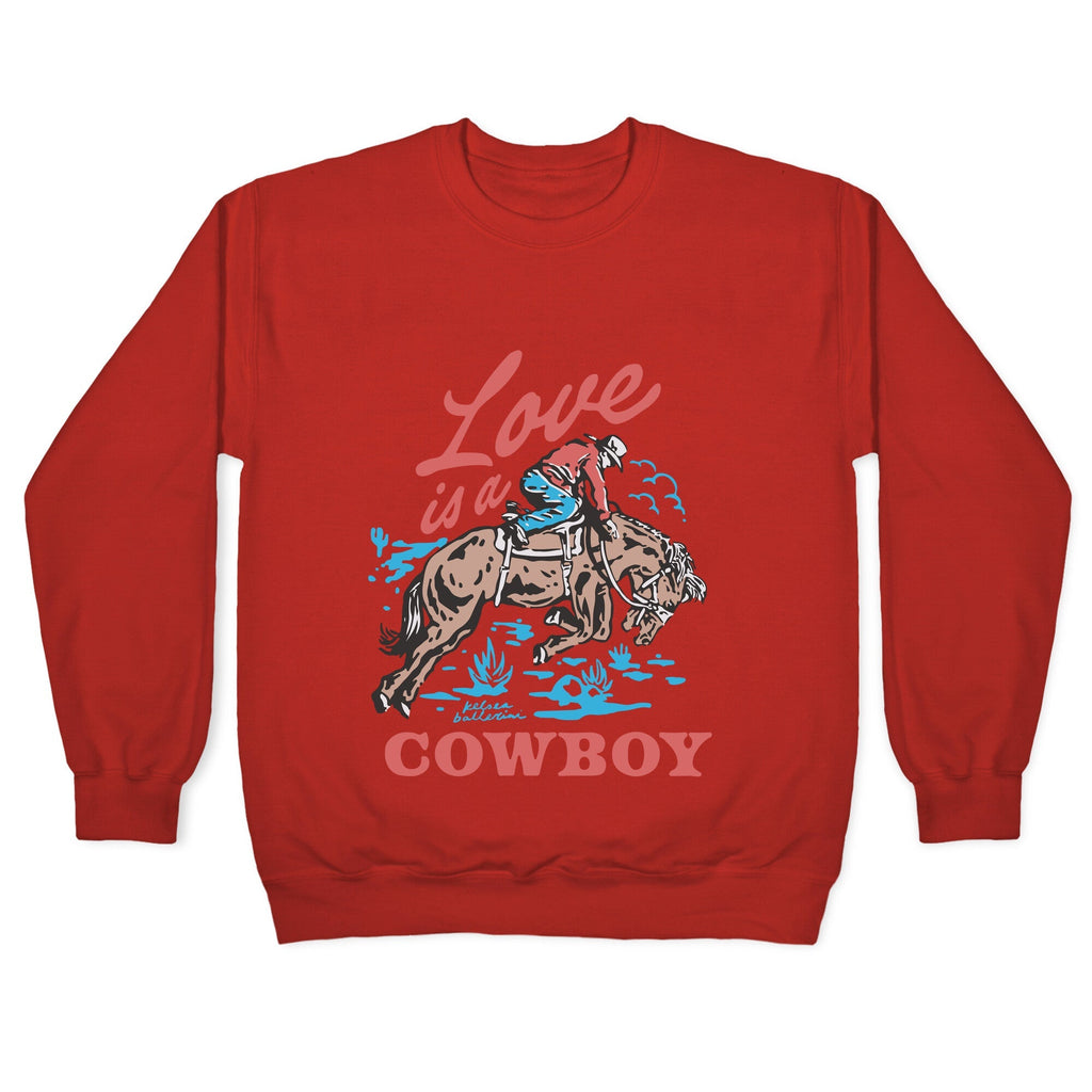 Kelsea Ballerini Love Is A Cowboy Crewneck Unisex