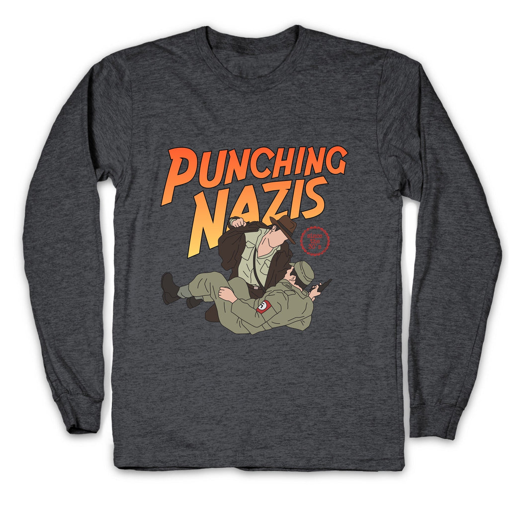 Punching Nazis Since 36 Longsleeve Tee Unisex