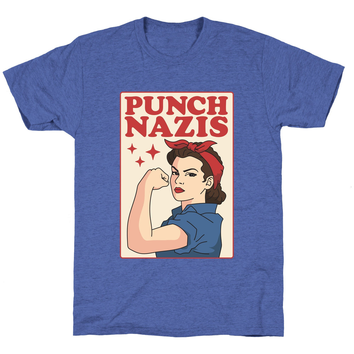 Punch Nazis Unisex Triblend Tee Unisex
