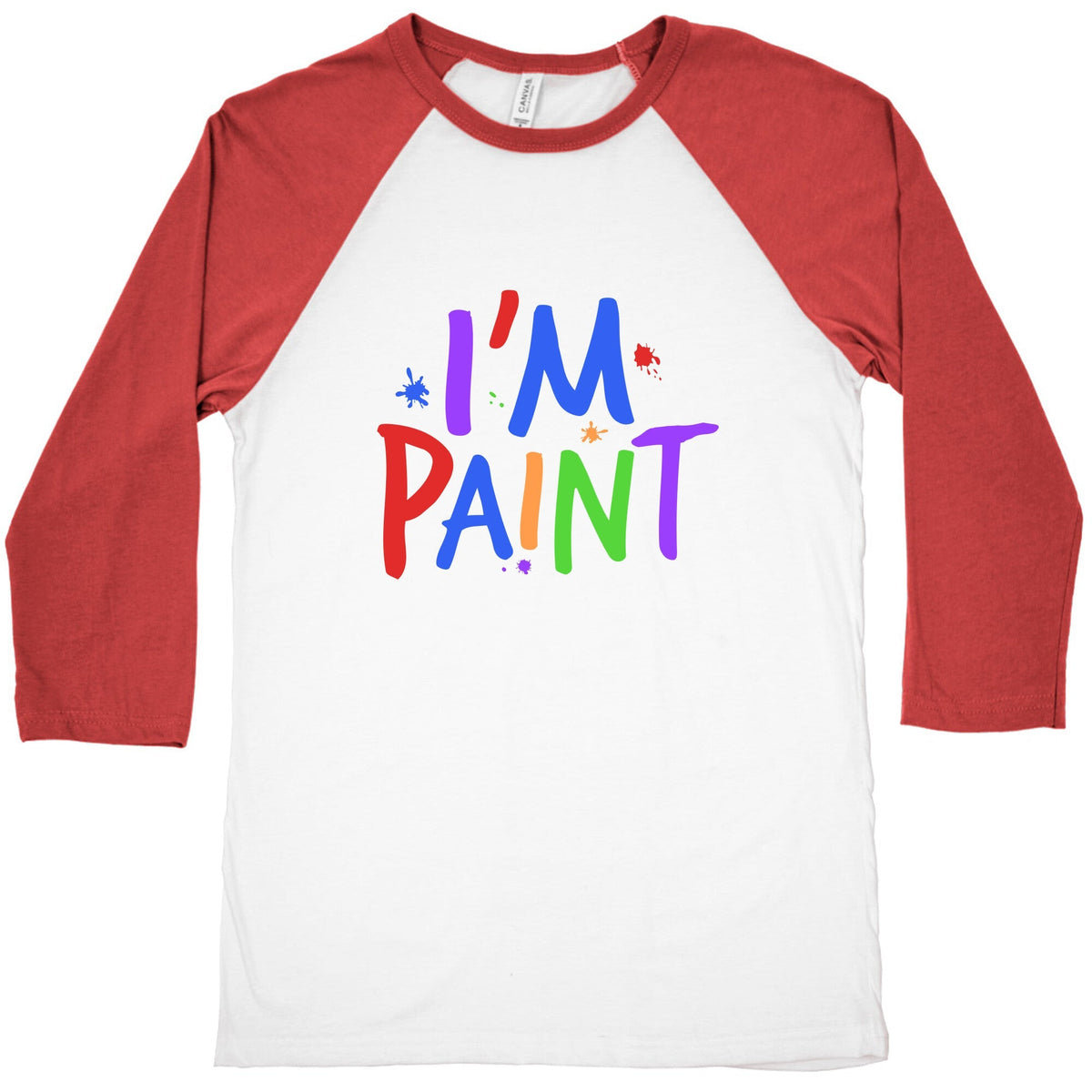 I Love To Finger Paint Couples 2 Baseball Tee Unisex
