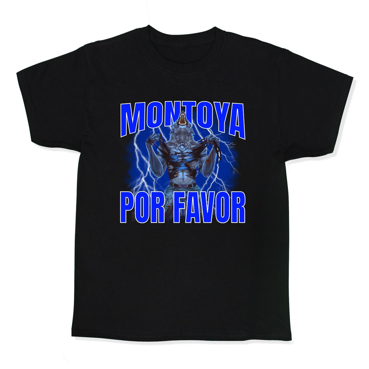 Montoya Por Favor Wolf Meme Kids Tee Unisex