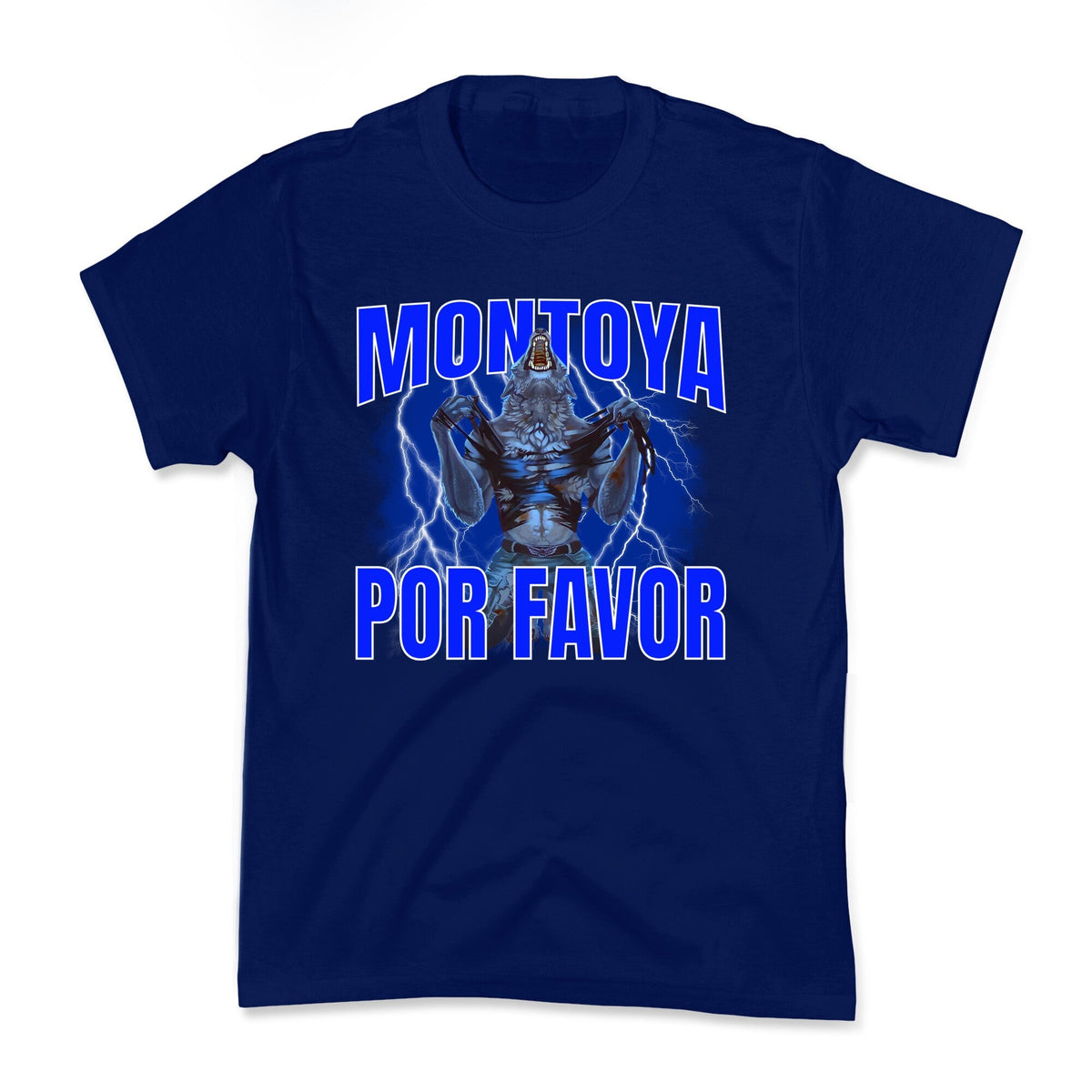 Montoya Por Favor Wolf Meme Kids Tee Unisex