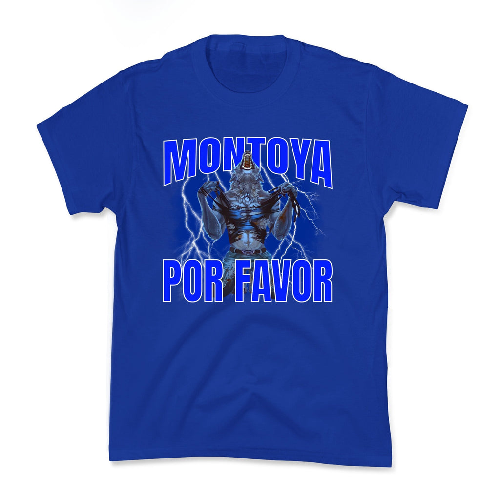 Montoya Por Favor Wolf Meme Kids Tee Unisex