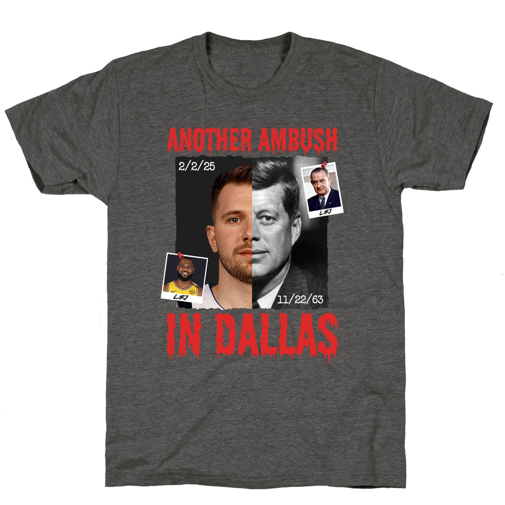 Another Ambush in Dallas Luka Lakers Unisex Triblend Tee Unisex