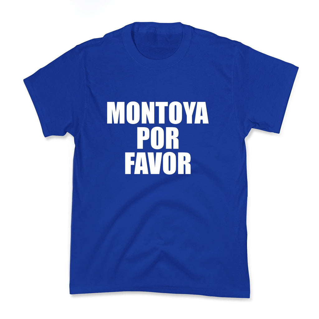 Montoya Por Favor Text Kids Tee Unisex
