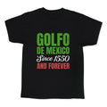 Golfo De Mexico Kids Tee Unisex