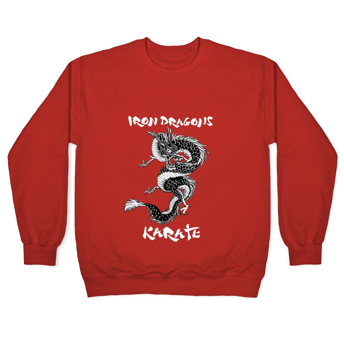 Iron Dragons Karate Crewneck Unisex