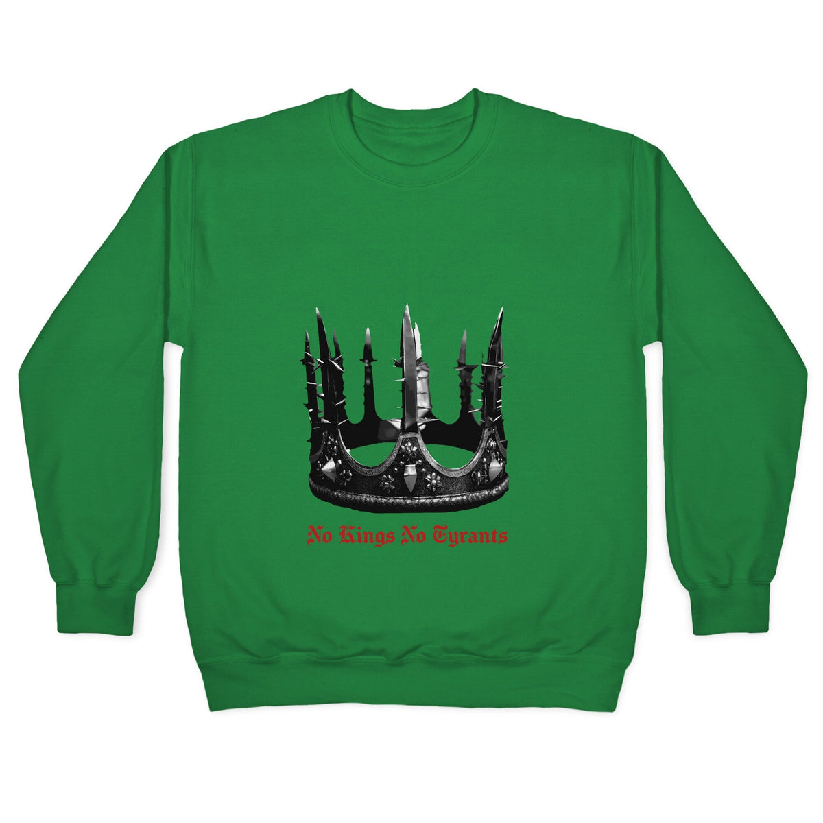 No Kings No Tyrants Crown Crewneck Unisex