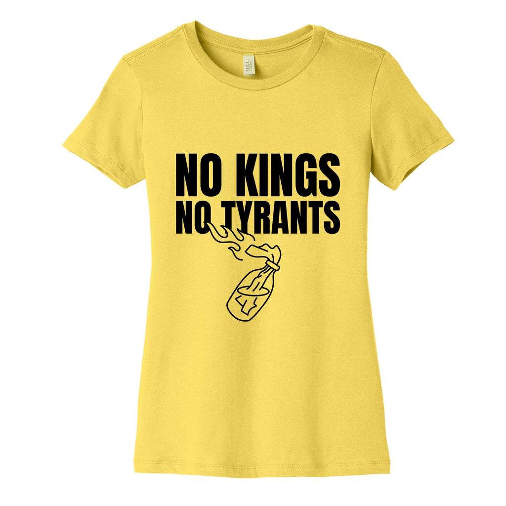 No Kings No Tyrants 2025 Womens Cotton Tee Unisex