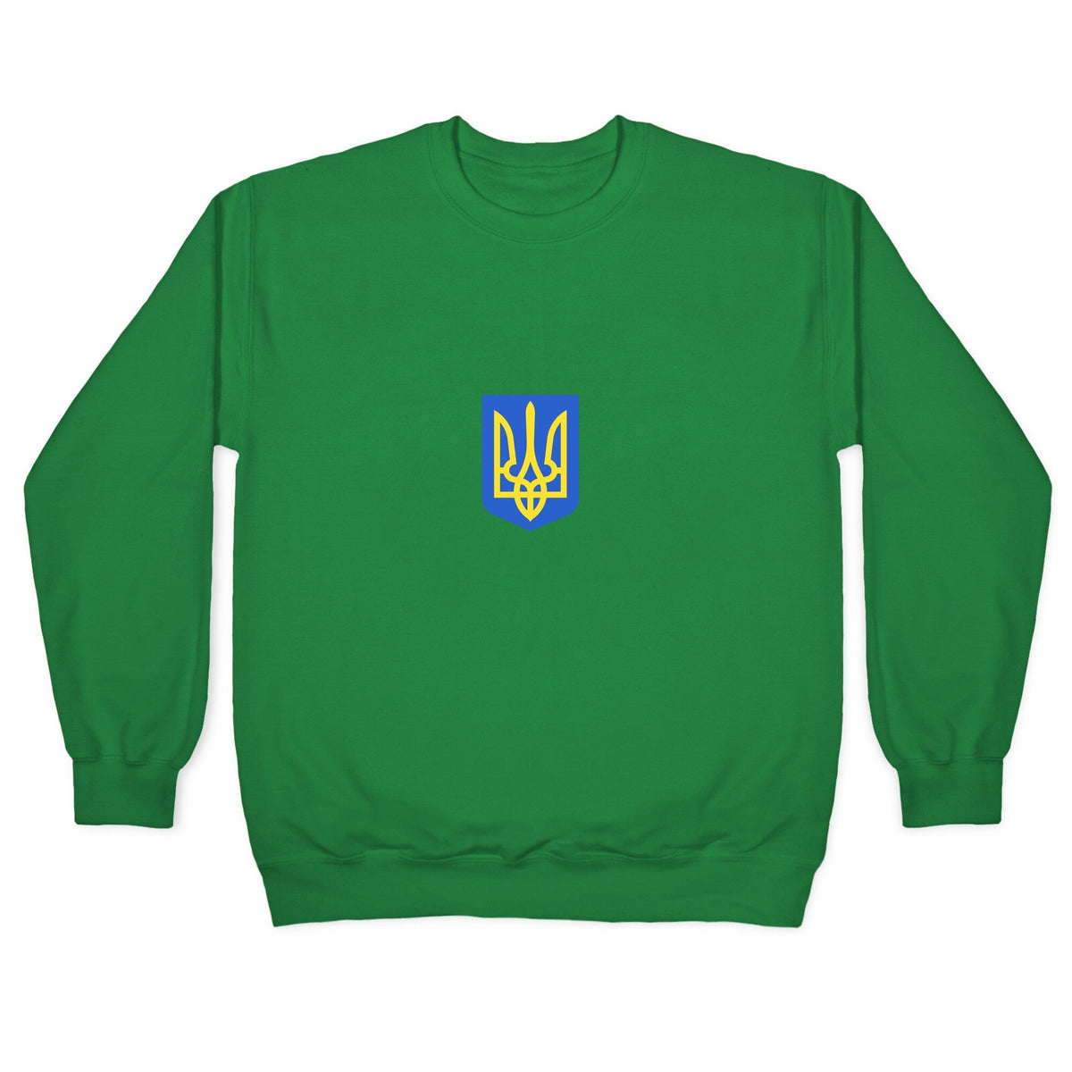 Zelensky Ukraine Trident Crewneck Unisex
