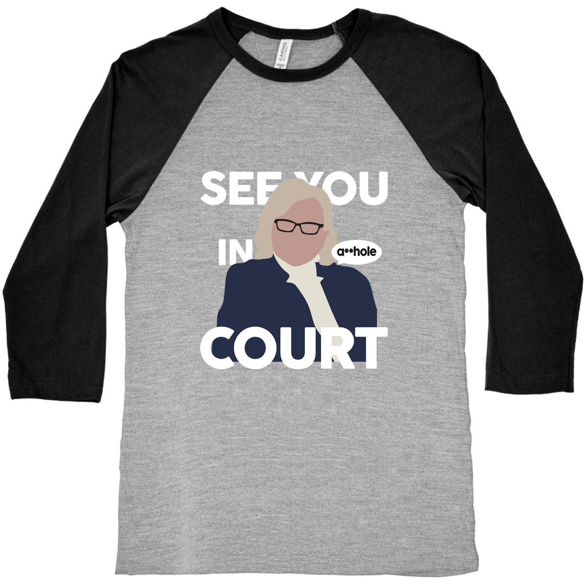 See You In Court Governor Janet Mills Baseball Tee Unisex