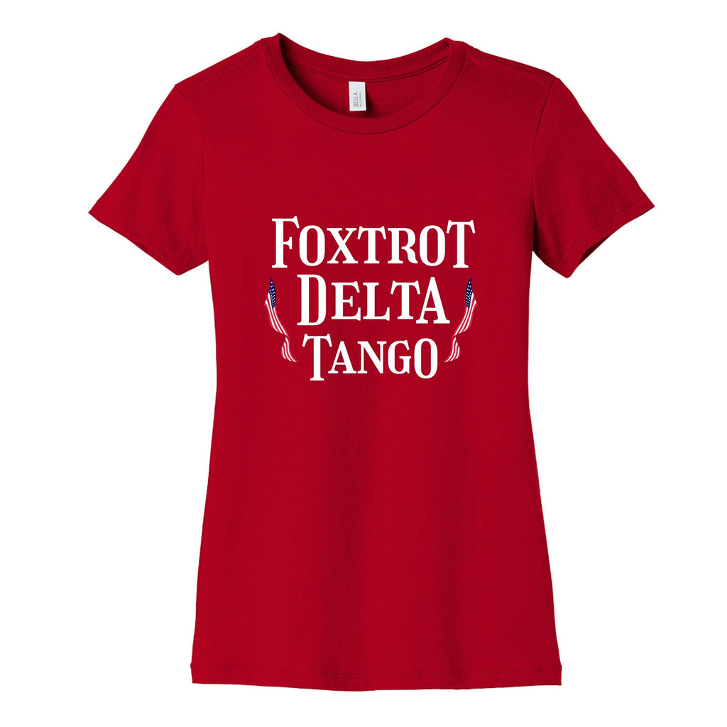 Foxtrot Delta Tango Womens Cotton Tee Unisex
