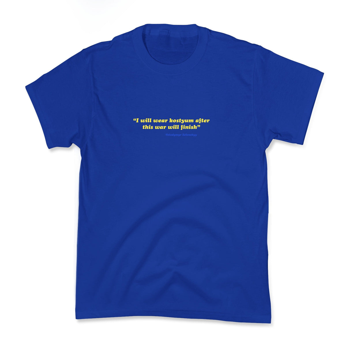 Zelensky Costume Quote Kids Tee Unisex