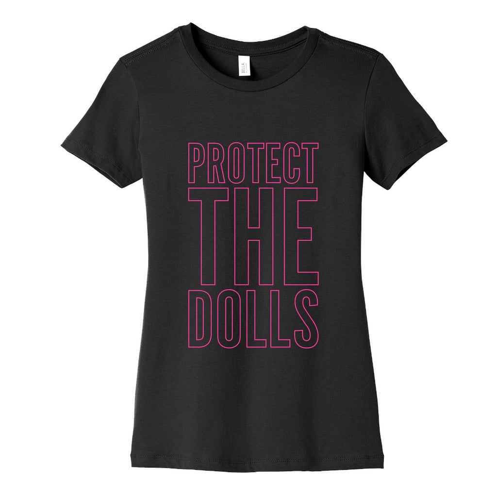 Protect The Dolls Trans Rights Womens Cotton Tee Unisex