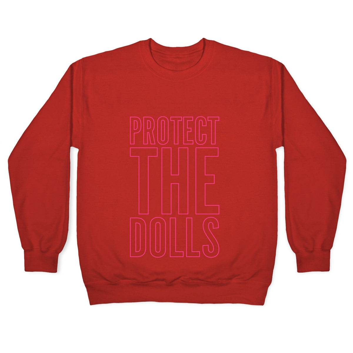 Protect The Dolls Trans Rights Crewneck Unisex