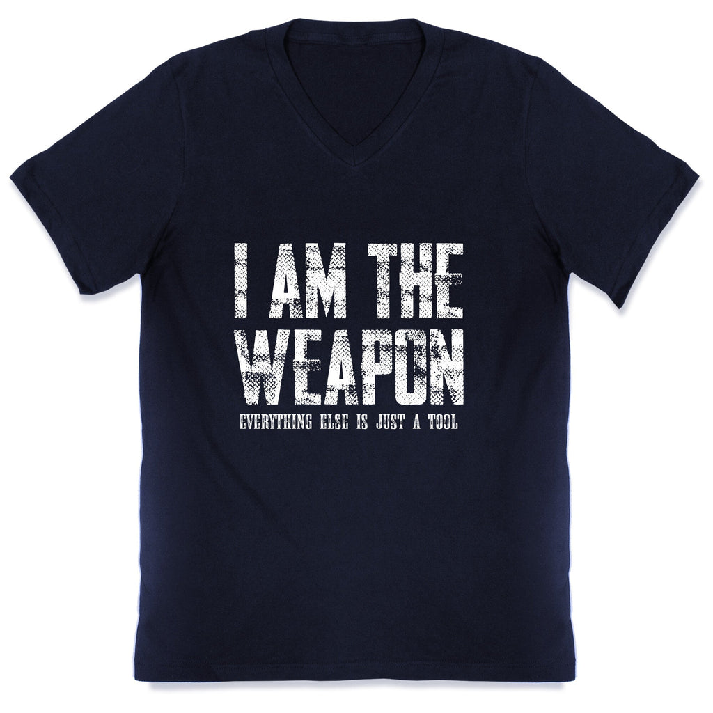 I Am The Weapon V-Neck Unisex