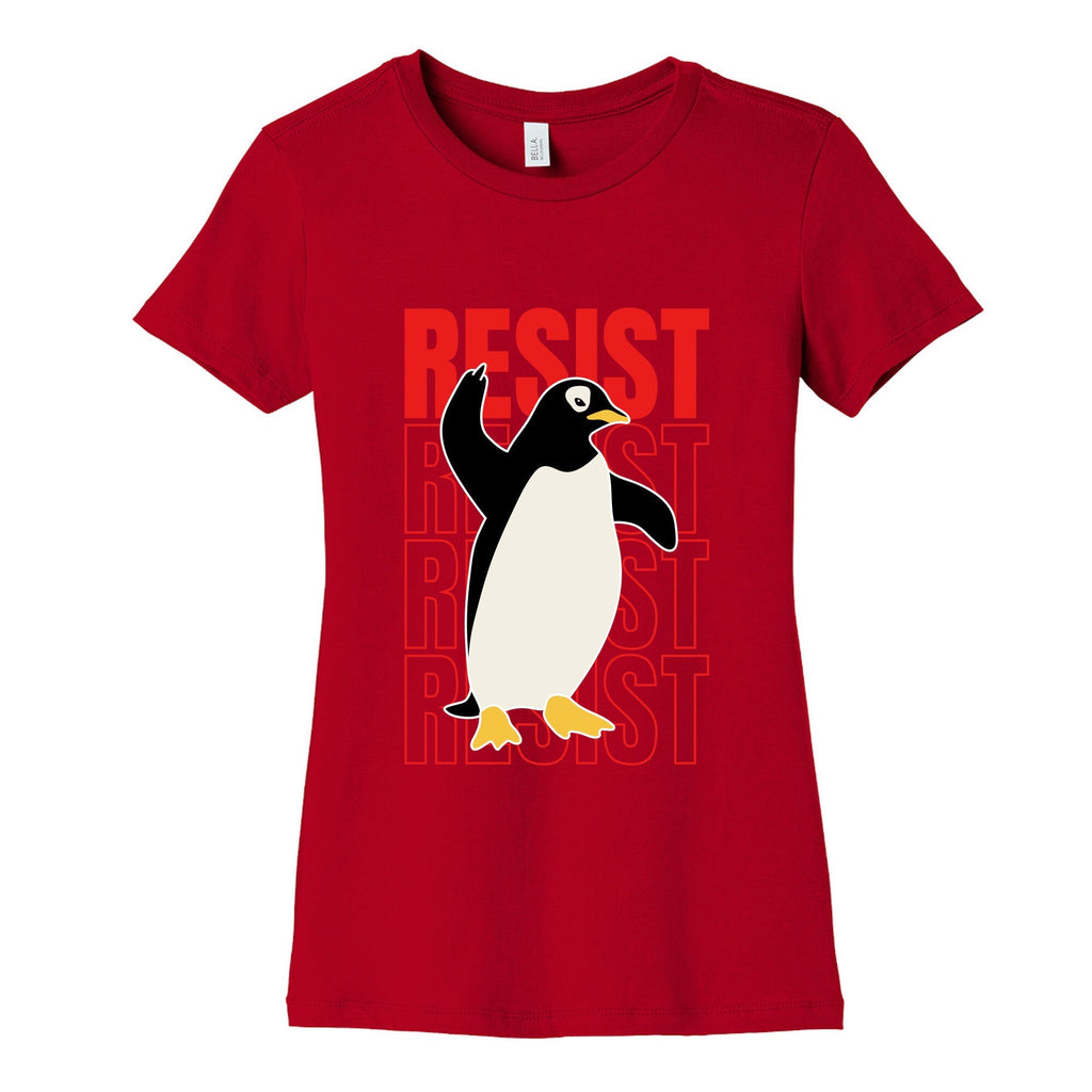 Penguin Resist Womens Cotton Tee Unisex