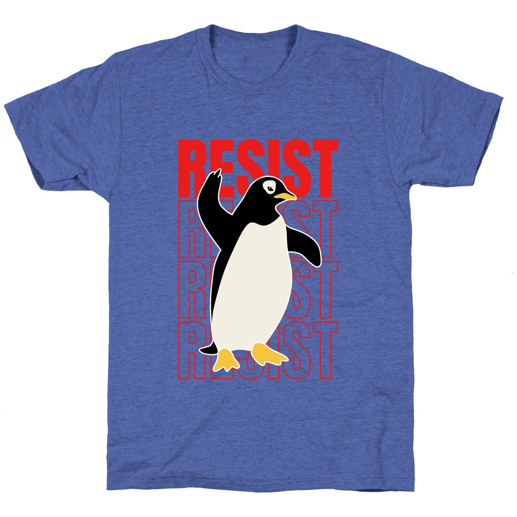 Penguin Resist Unisex Triblend Tee Unisex
