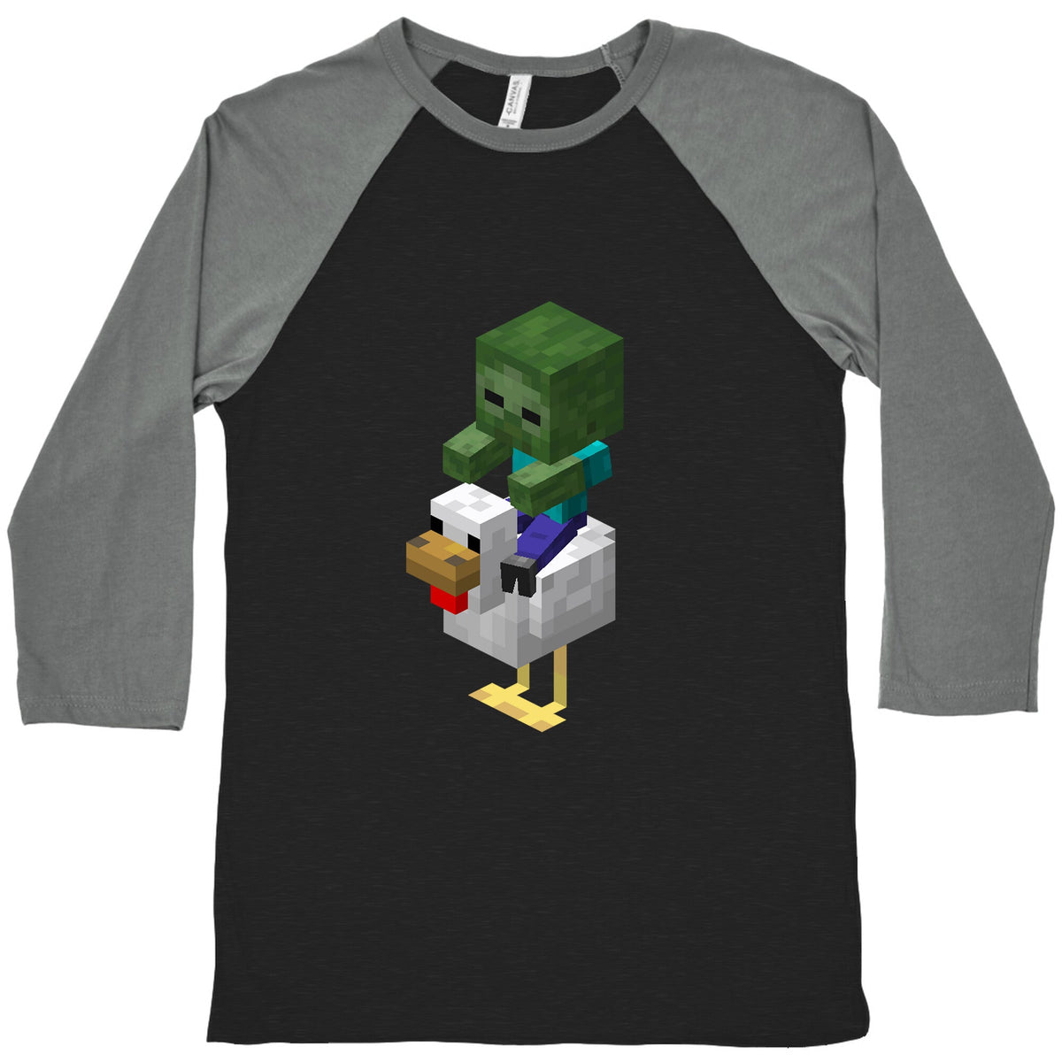 Chicken Jockey Baseball Tee Unisex