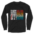 Hands Off Trump Protest Longsleeve Tee Unisex