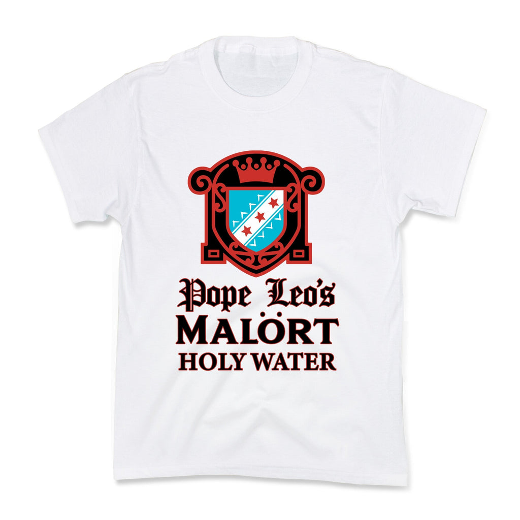 Pope Leo Holy Water Kids Tee Unisex