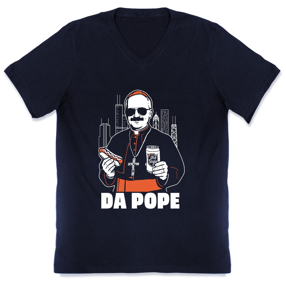 Da Pope Leo V-Neck Unisex