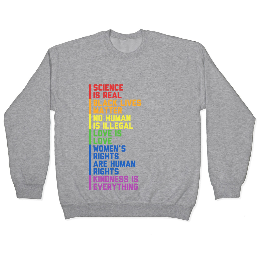 No Human Is Illegal Statement Crewneck Unisex