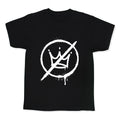 No Kings Crown Anti Trump Kids Tee Unisex