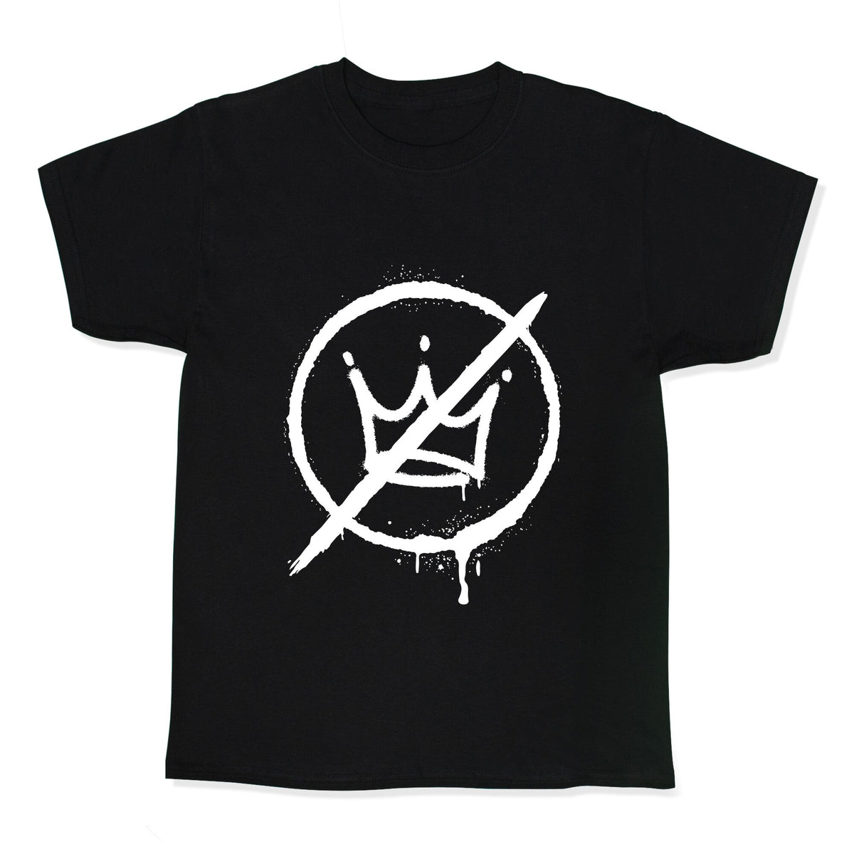 No Kings Crown Anti Trump Kids Tee Unisex