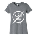 No Kings Crown Anti Trump Womens Cotton Tee Unisex