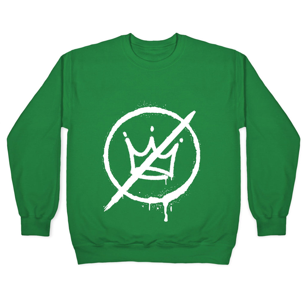 No Kings Crown Anti Trump Crewneck Unisex