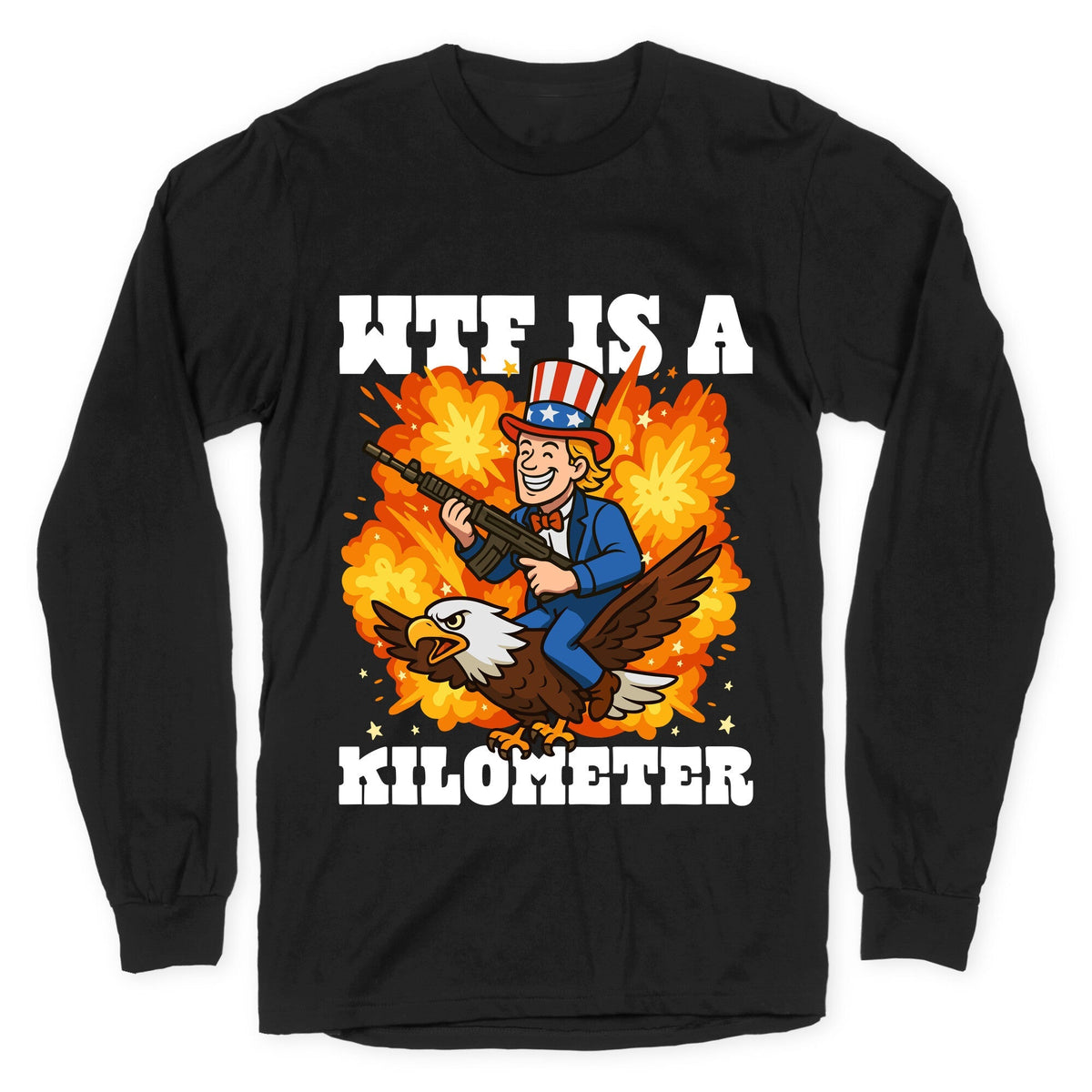 WTF Is A Kilometer Longsleeve Tee Unisex