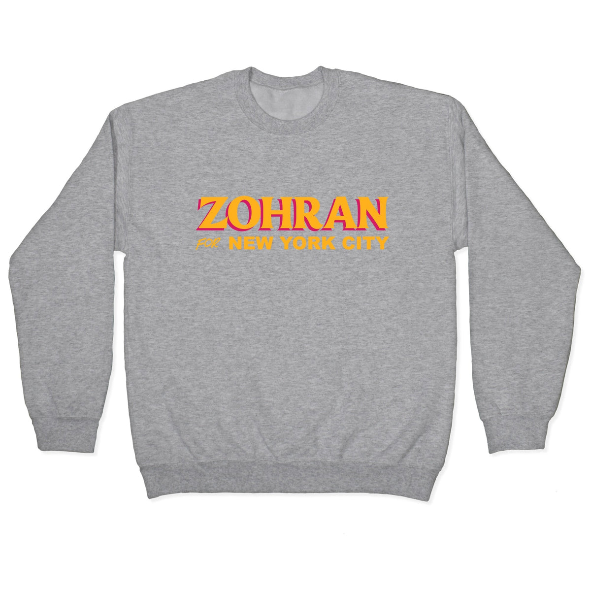 Zohran for New York City Crewneck Unisex