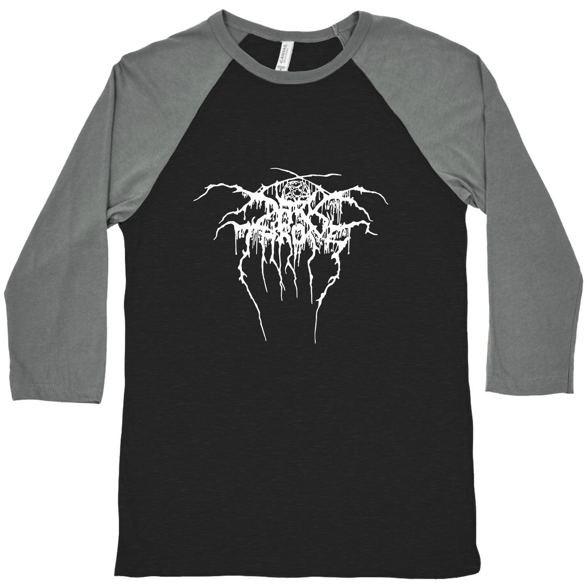 Darkthrone Classic Logo Baseball Tee Unisex