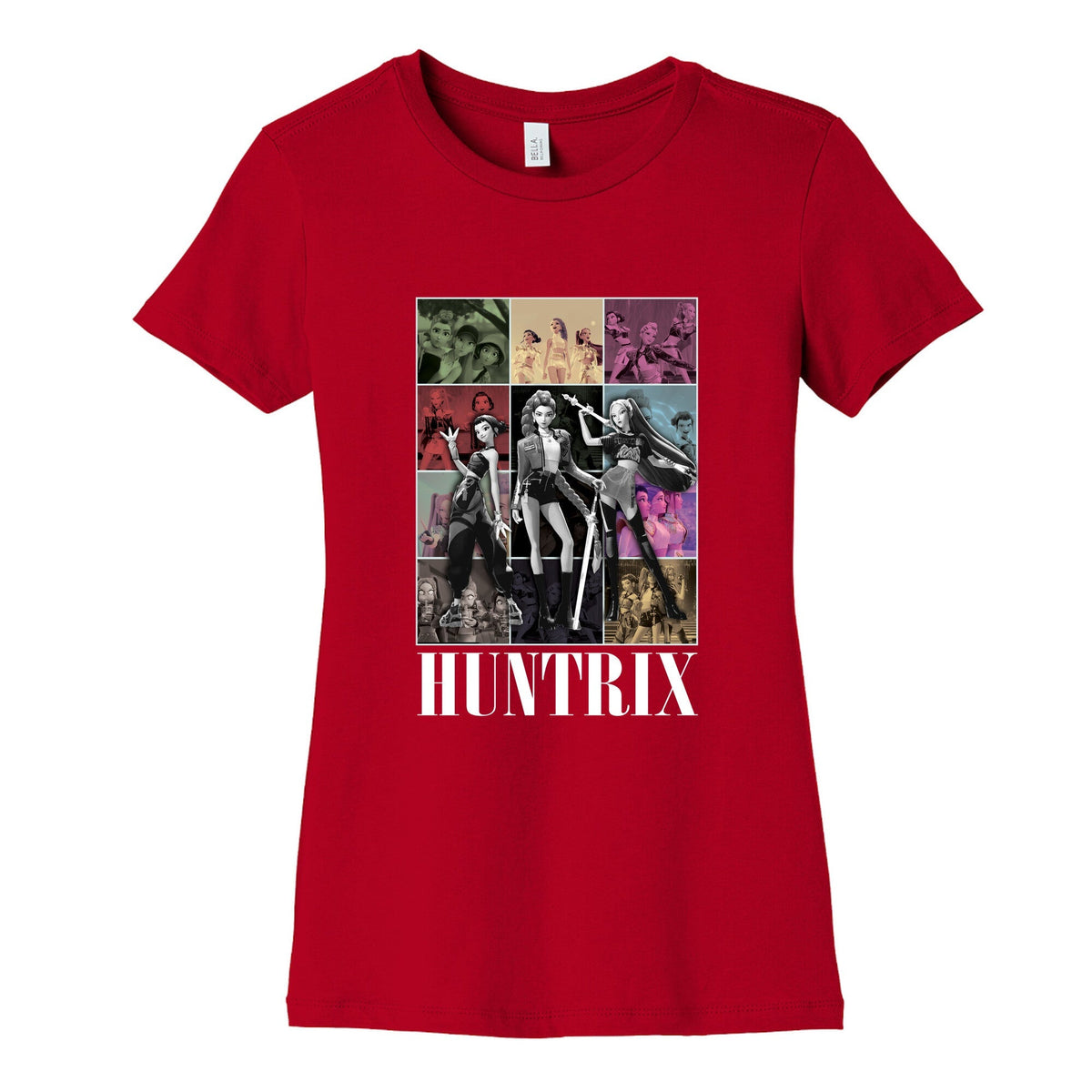 Huntrix Kpop Demon Hunters Womens Cotton Tee Unisex