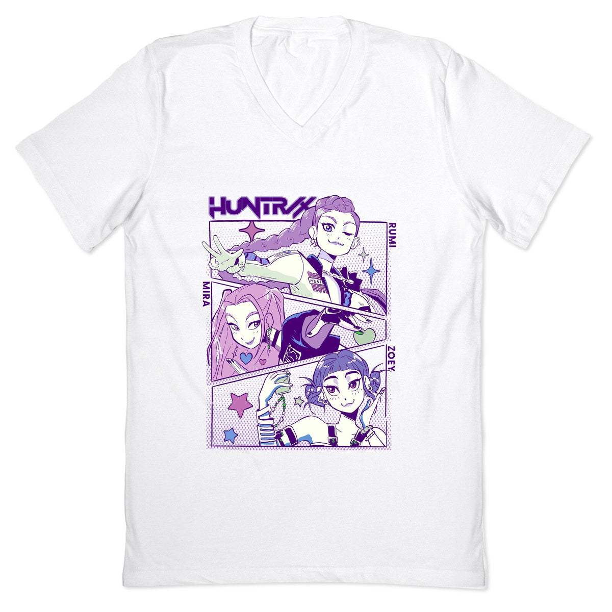 Huntrix Kpop V-Neck Unisex