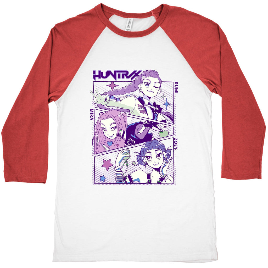 Huntrix Kpop Baseball Tee Unisex