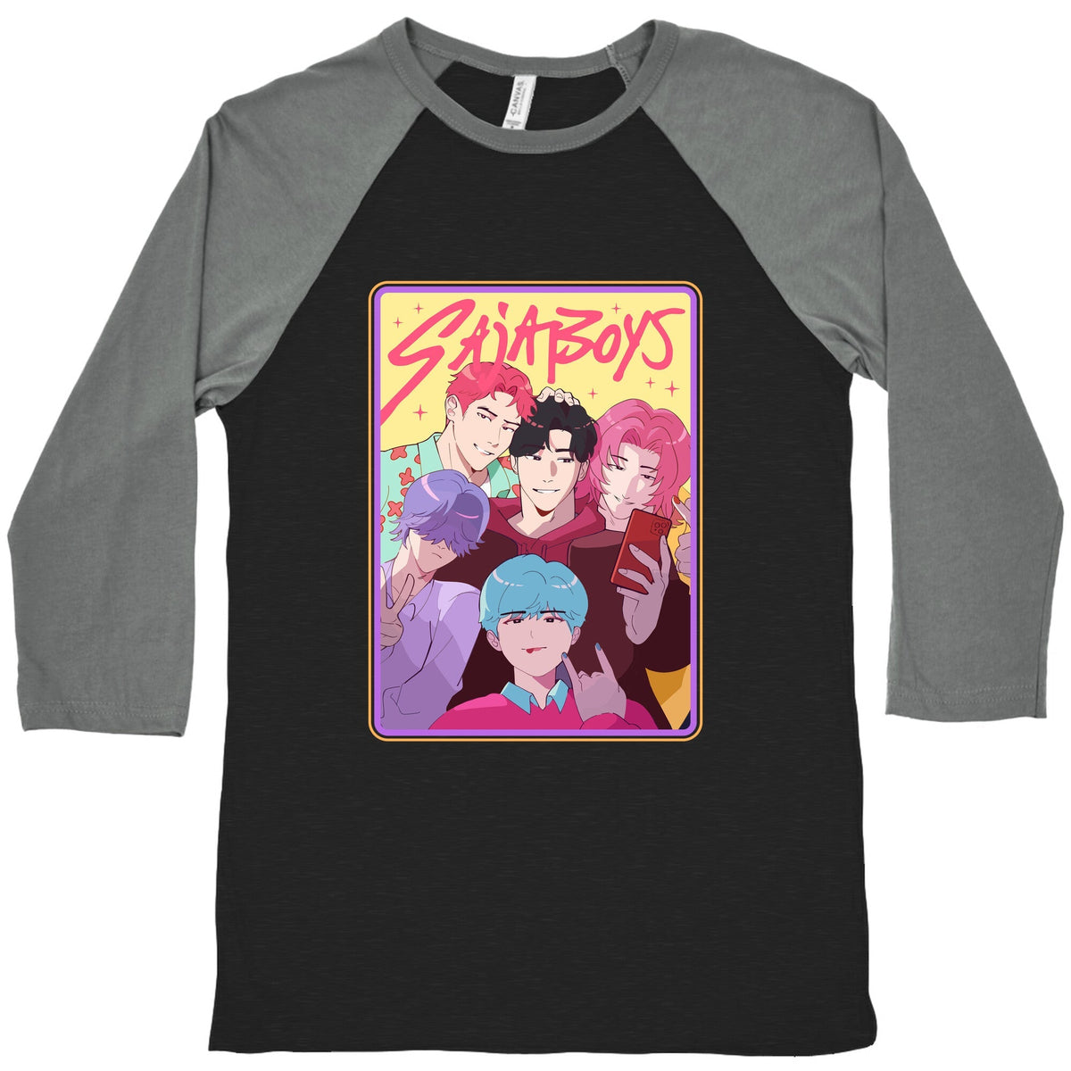 Sajaboys Kpop Demon Hunters Baseball Tee Unisex