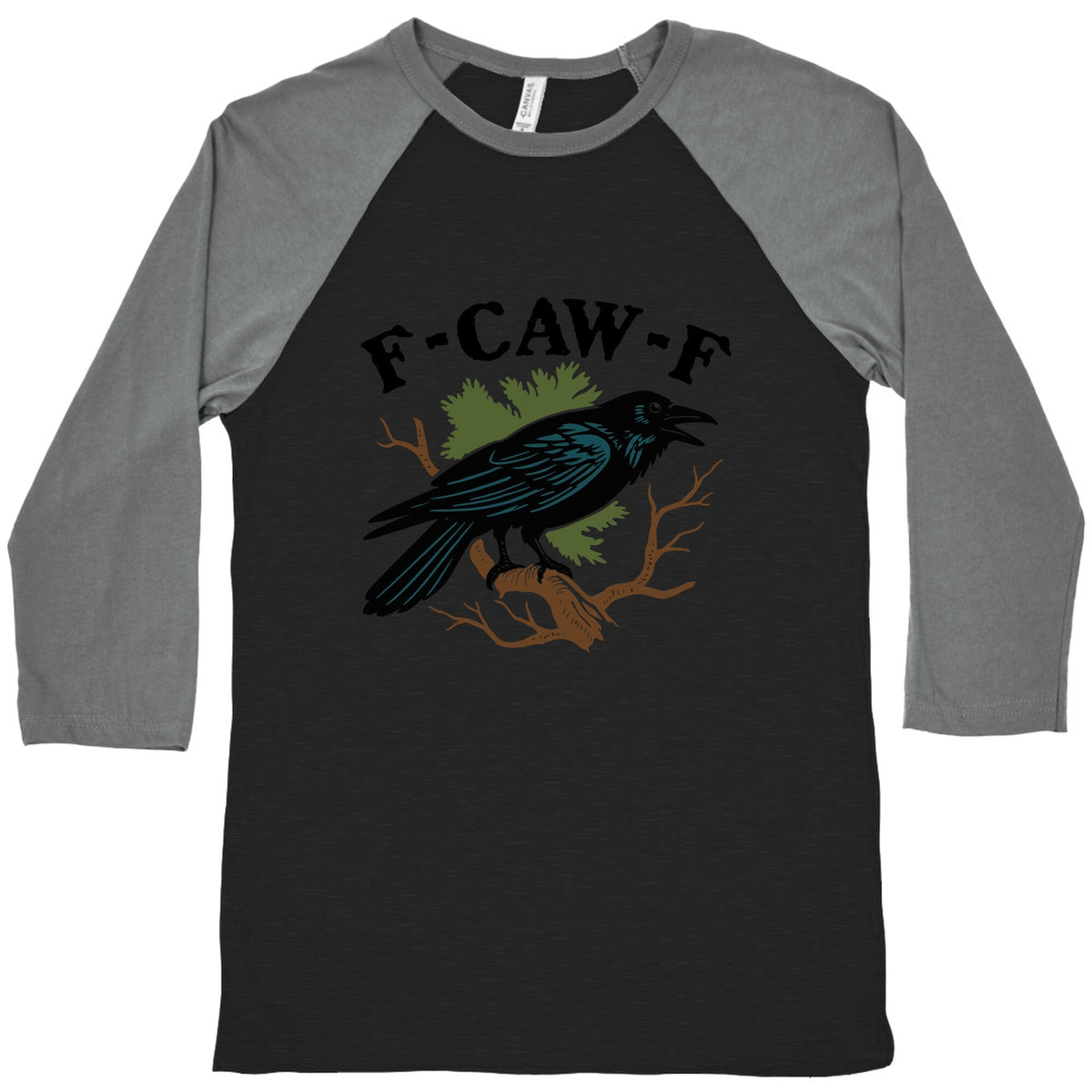F Caw F Baseball Tee Unisex