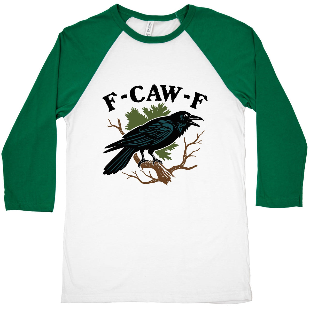 F Caw F Baseball Tee Unisex