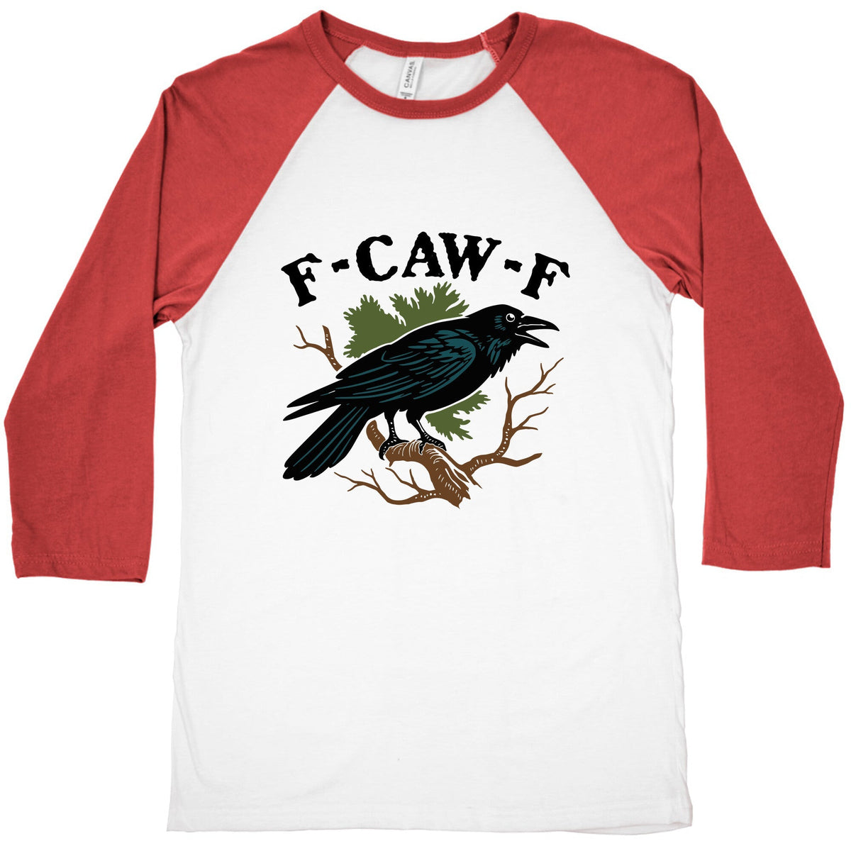 F Caw F Baseball Tee Unisex