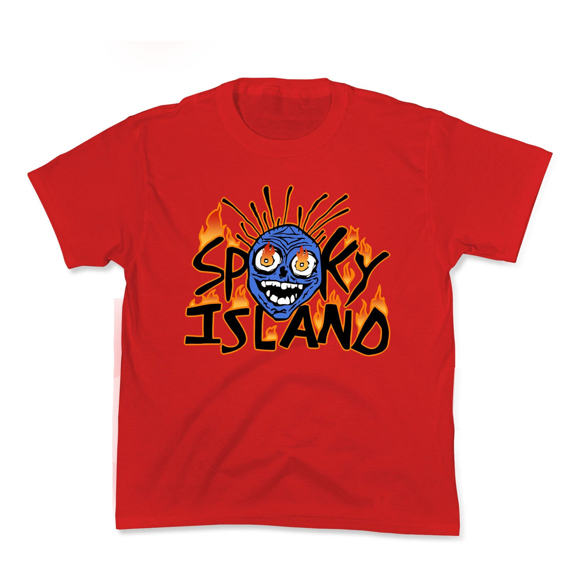 Spooky Island Kids Tee Unisex