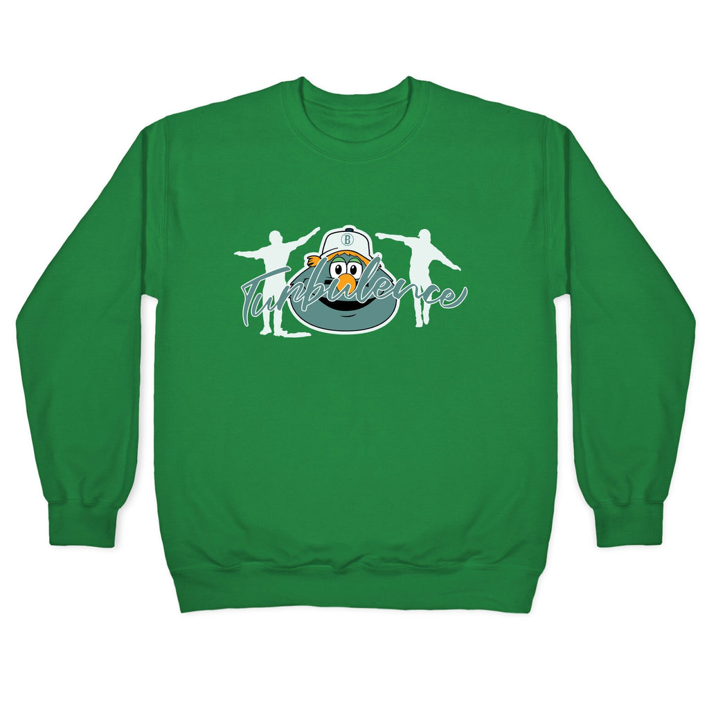 Turbulence Baseball Crewneck Unisex