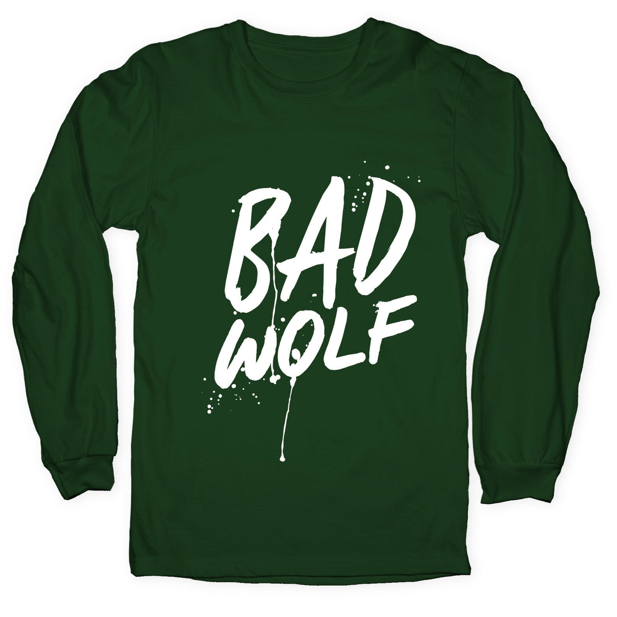 Doctor Who Bad Wolf Longsleeve Tee Unisex