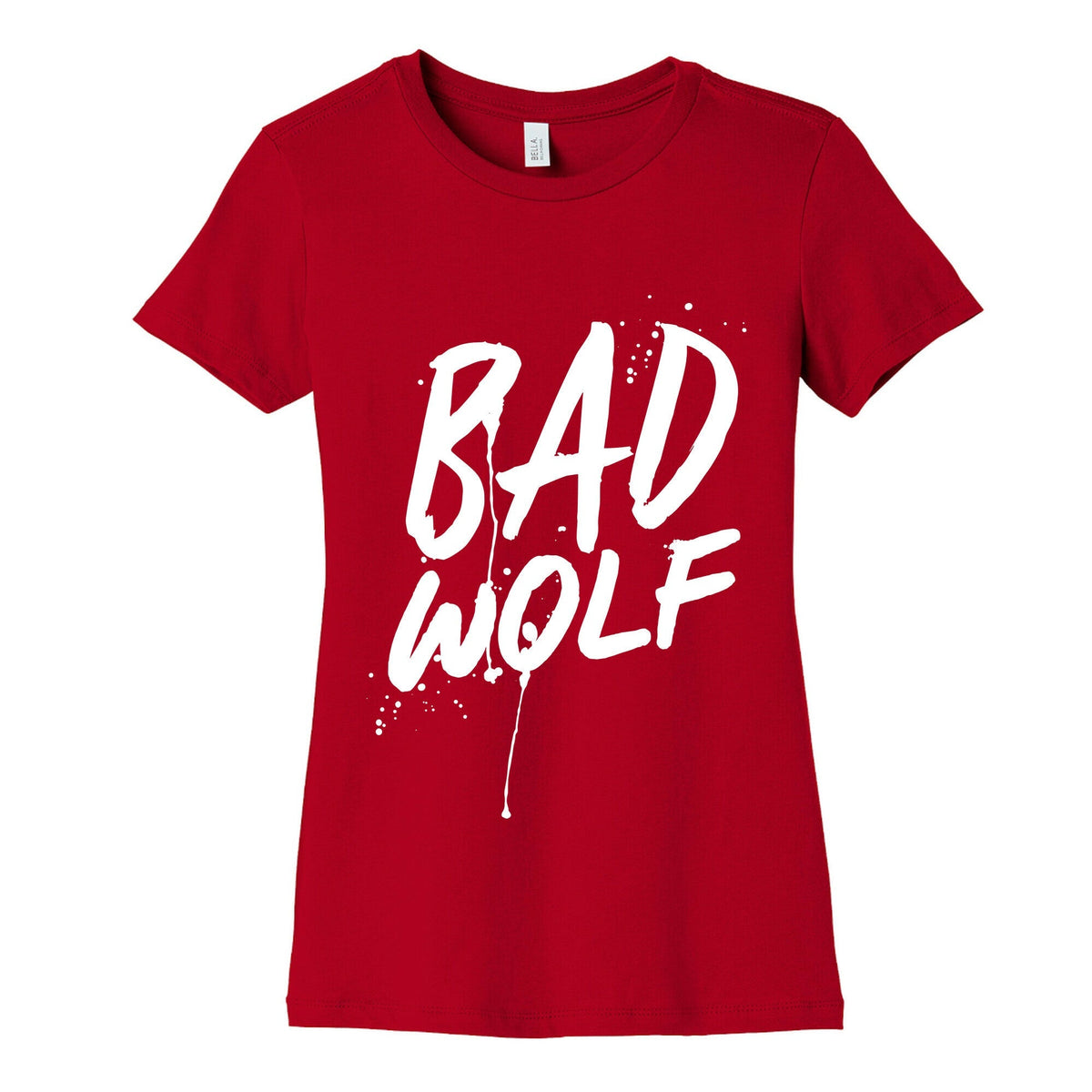 Doctor Who Bad Wolf Womens Cotton Tee Unisex