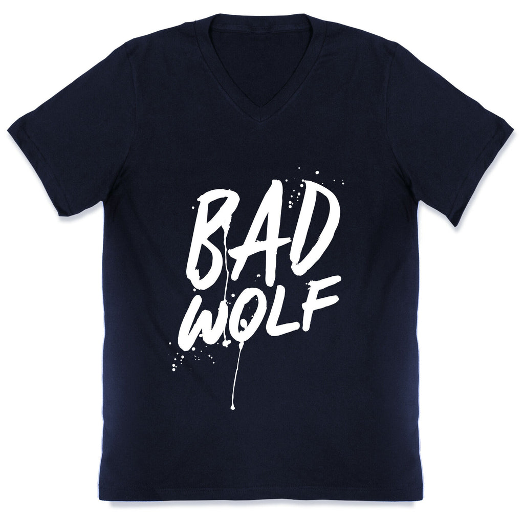Doctor Who Bad Wolf V-Neck Unisex