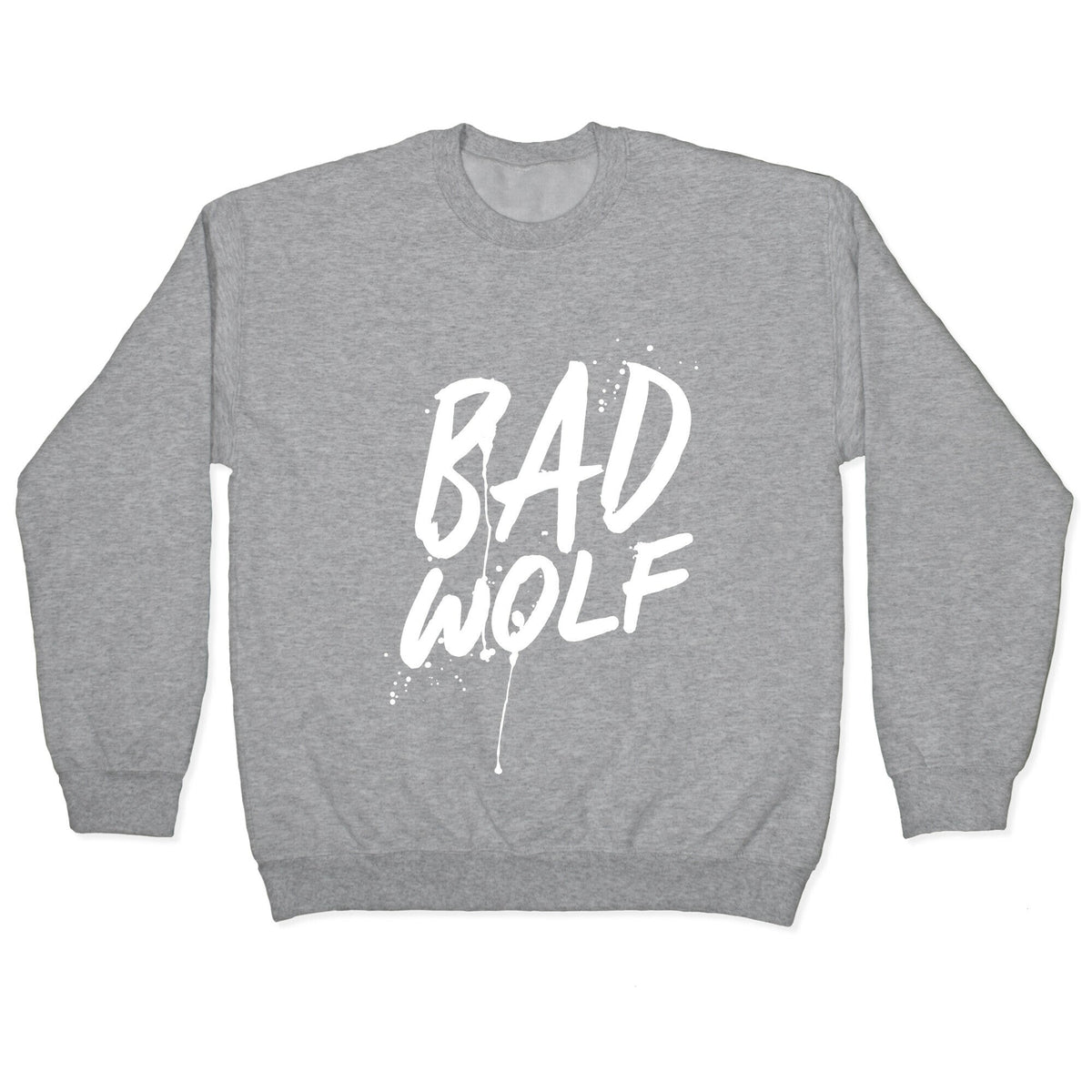 Doctor Who Bad Wolf Crewneck Unisex